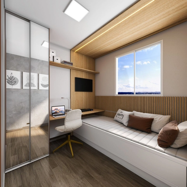 Apartamentos de 1 e 2 dormitórios Bairro Ipiranga, Sapucaia do Sul: 4ª foto da galeria de imagens do imóvel