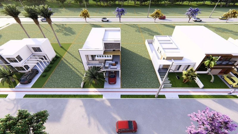 Terreno em bairro planejado: 3ª foto da galeria de imagens do imóvel