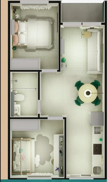 Casas novas de 2 dormitórios MCMV: 6ª foto da galeria de imagens do imóvel