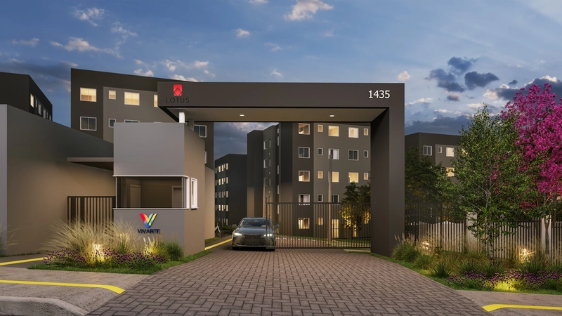 Apartamentos no Condomínio Vivart em Gravataí Bairro Morada do Vale: 1ª foto da galeria de imagens do imóvel