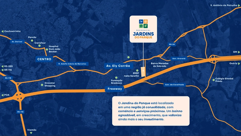 Casa 2 dormitórios com suíte em Gravataí, bairro Moradas do Sobrado: 14ª foto da galeria de imagens do imóvel