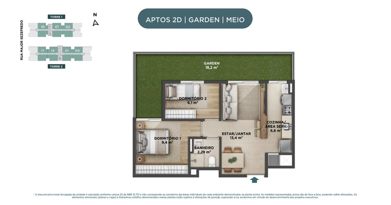 Apartamentos 2 dormitórios em Canoas, Bairro Marechal Rondon: 11ª foto da galeria de imagens do imóvel