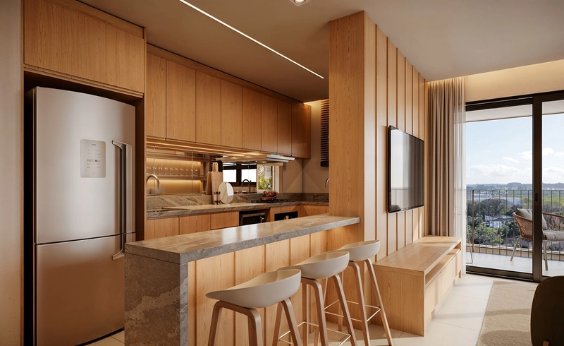 Apartamentos 3 dormitórios com suíte: 6ª foto da galeria de imagens do imóvel