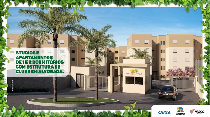 Studios e apartamentos de 1 e 2 dormitórios: 1ª foto da galeria de imagens do imóvel