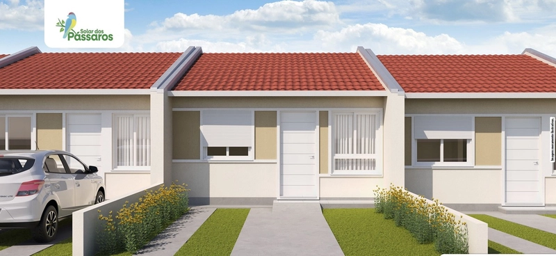 Casas novas de 1 e 2 dormitórios no Pitatini: 1ª foto da galeria de imagens do imóvel