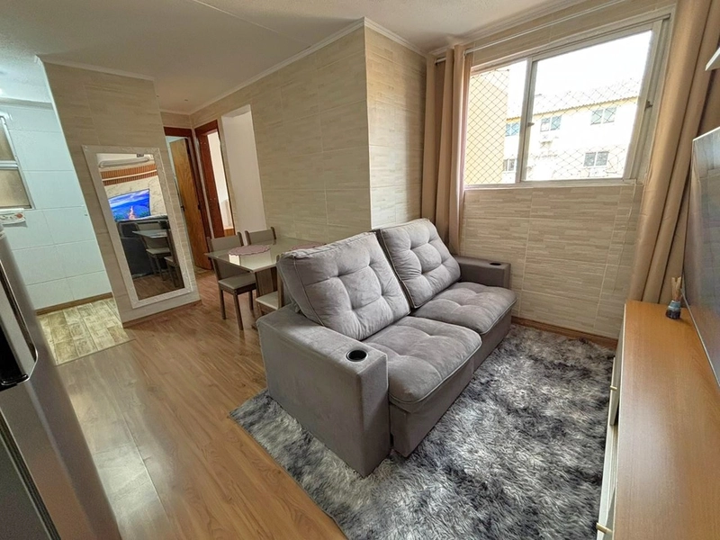 Apartamento 2 Dormitórios no residencial Irlanda: 3ª foto da galeria de imagens do imóvel