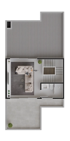Casa Moderna com Acabamento Premium e Amplo Terreno: 1ª foto da galeria de imagens do imóvel