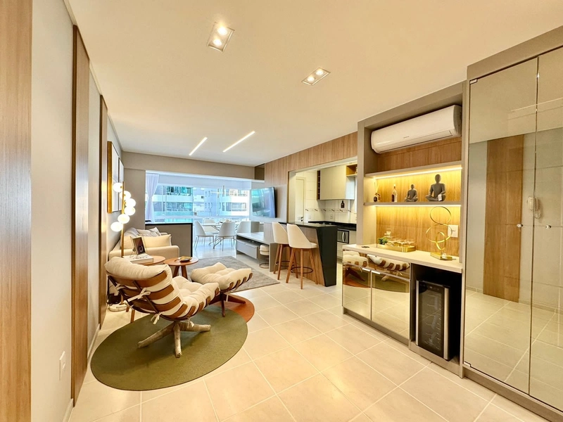 APARTAMENTO COM SACADA DE FRENTE COM VISTA PARA O MAR/60x PARA PAGAR!!: 3ª foto da galeria de imagens do imóvel