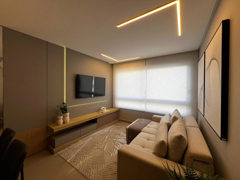 Apartamento Amplo de 2 Quartos com Suíte em Prédio Novo: 3ª foto da galeria de imagens do imóvel