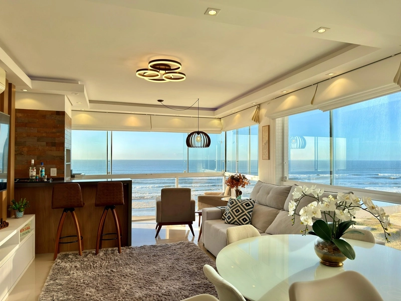 APARTAMENTO À VENDA NA BEIRA MAR DE CAPÃO DA CANOA - NOVIDADE: 3ª foto da galeria de imagens do imóvel