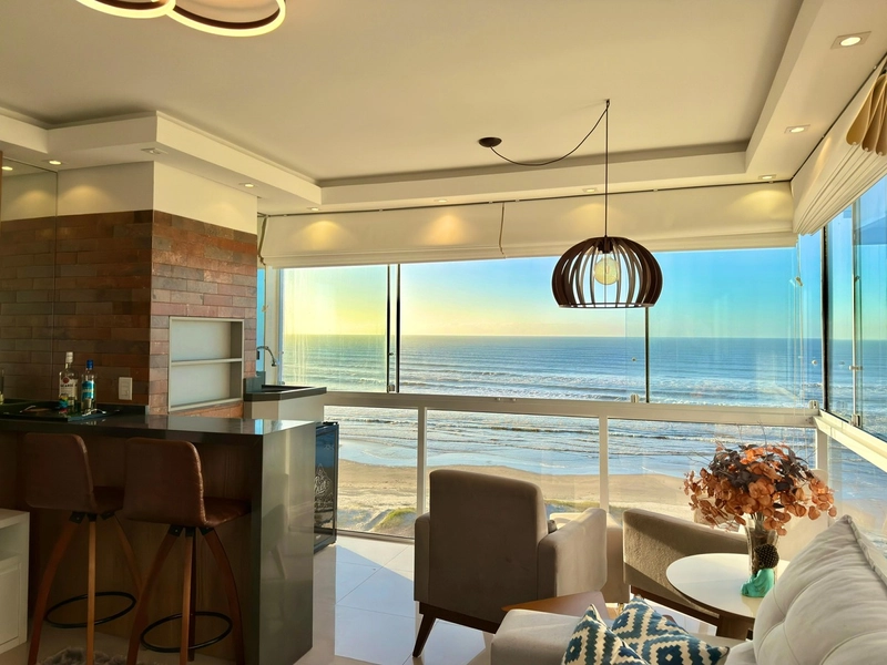 APARTAMENTO À VENDA NA BEIRA MAR DE CAPÃO DA CANOA - NOVIDADE: 4ª foto da galeria de imagens do imóvel