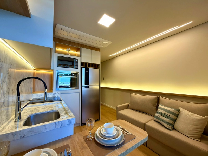 APARTAMENTO EM RESORT PARTICULAR, NA PRAIA DE ATLÂNTIDA !!!: 3ª foto da galeria de imagens do imóvel