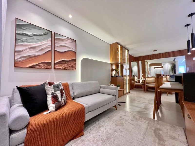APARTAMENTO COM VISTA MAR E SERRA | INFRA COMPLETA NO NAVEGANTES: 4ª foto da galeria de imagens do imóvel
