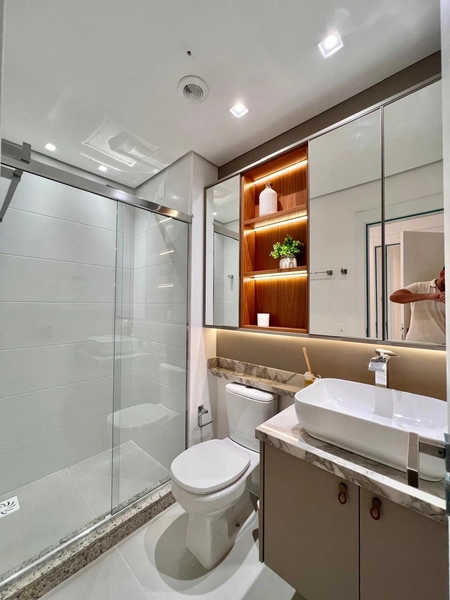 APARTAMENTO COM VISTA MAR E SERRA | INFRA COMPLETA NO NAVEGANTES: 18ª foto da galeria de imagens do imóvel