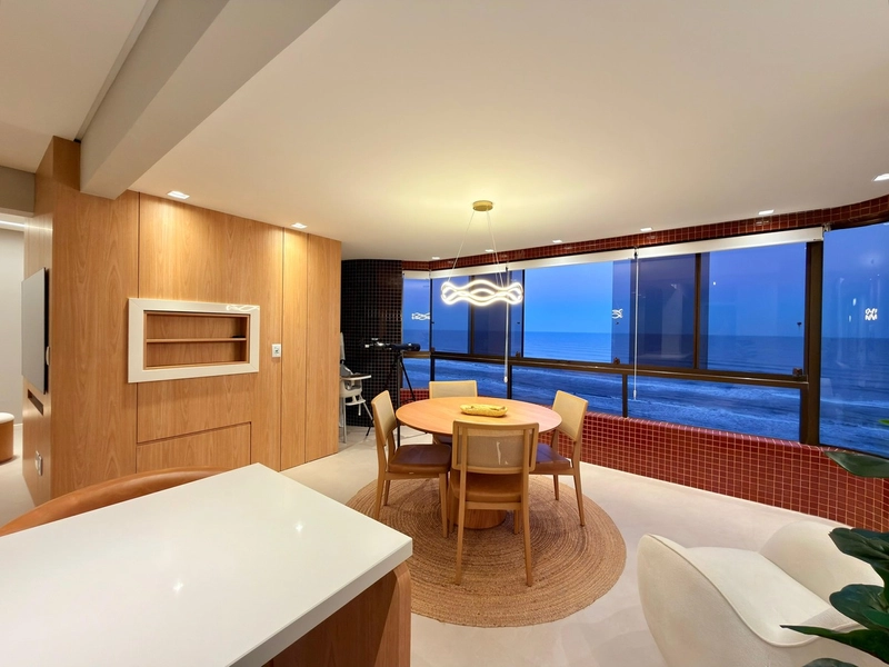 APARTAMENTO À BEIRA MAR !  COM VISTA INCRÍVEL PARA O MAR: 5ª foto da galeria de imagens do imóvel