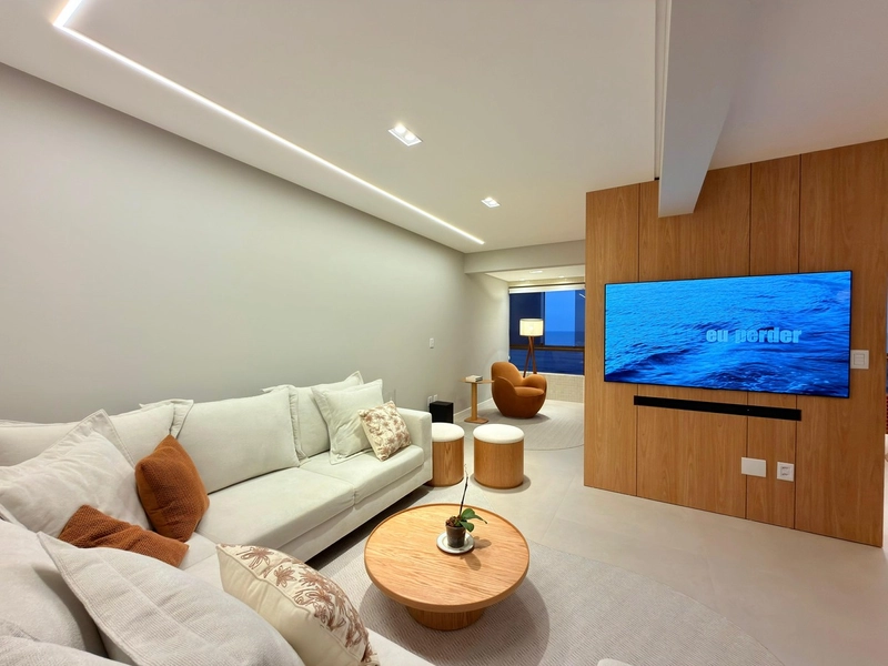 APARTAMENTO À BEIRA MAR !  COM VISTA INCRÍVEL PARA O MAR: 2ª foto da galeria de imagens do imóvel