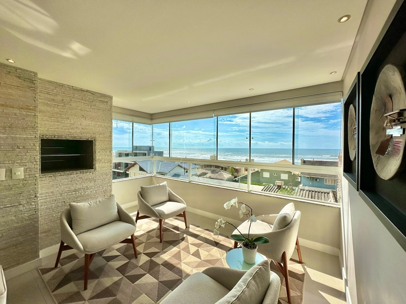 APARTAMENTO À VENDA BEIRA MAR EM CAPÃO DA CANOA: 3ª foto da galeria de imagens do imóvel
