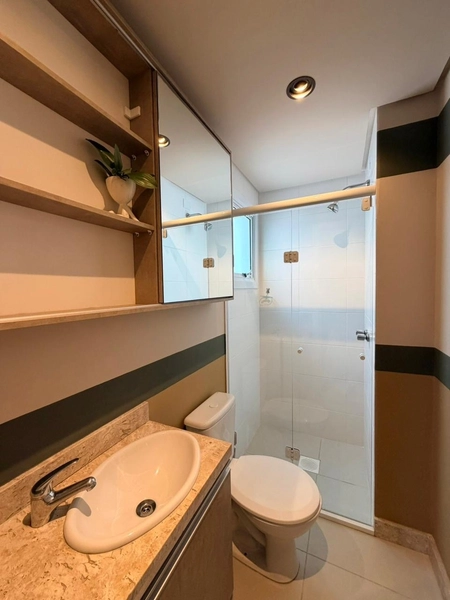 Apartamento Decorado - 2 Dorms - Vista Mar e Praça Surdos e Mudos: 11ª foto da galeria de imagens do imóvel