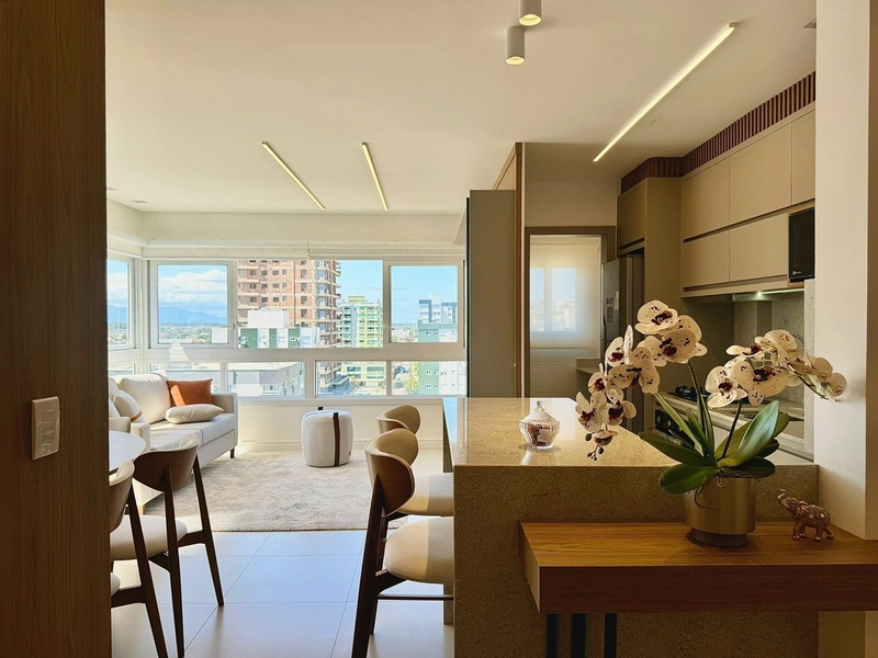 Apartamento de frente com vista mar e serra: 11ª foto da galeria de imagens do imóvel