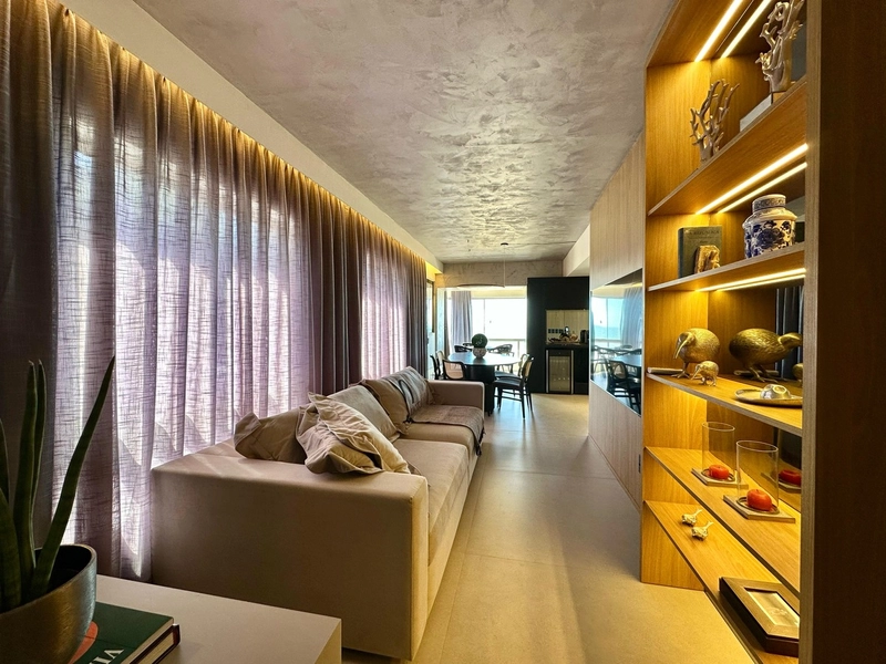 APARTAMENTO À VENDA BEIRA MAR , SACADA FRENTE MAR E VISTA INCRÍVEL: 1ª foto da galeria de imagens do imóvel