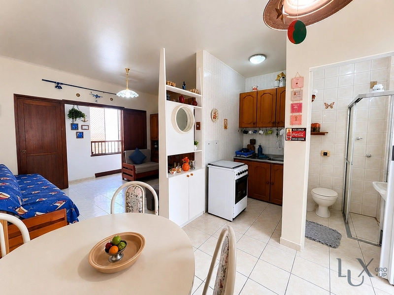 Apartamento 1 dormitório a poucos metros da praia .: 2ª foto da galeria de imagens do imóvel