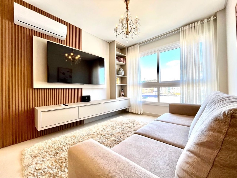 Apartamento mobiliado e decorado no Navegantes com vista mar: 2ª foto da galeria de imagens do imóvel