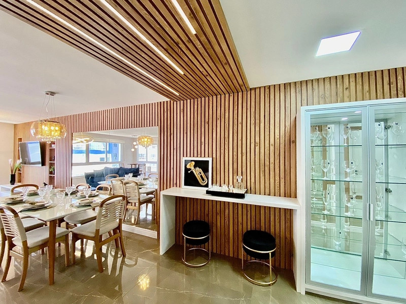 Apartamento mobiliado e decorado no Navegantes em 60x: 6ª foto da galeria de imagens do imóvel