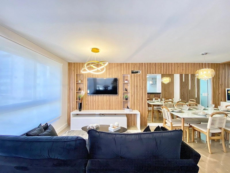 Apartamento mobiliado e decorado no Navegantes em 60x: 10ª foto da galeria de imagens do imóvel