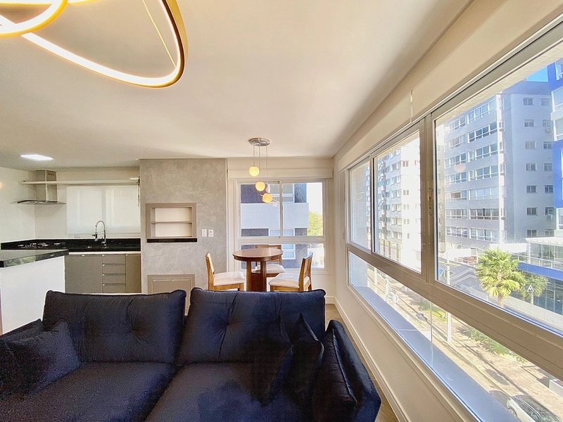 Apartamento mobiliado e decorado no Navegantes em 60x: 11ª foto da galeria de imagens do imóvel