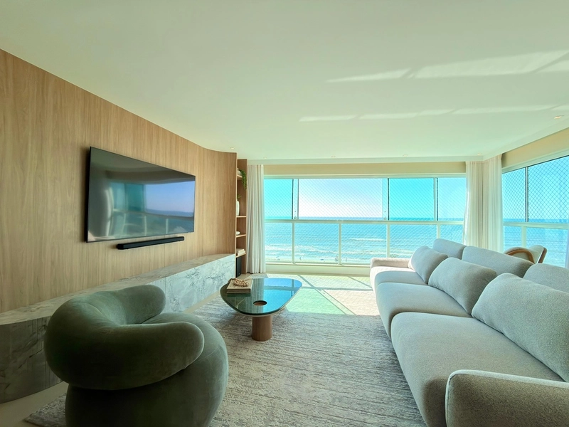 APARTAMENTO PÉ NA AREIA E FINAMENTE MOBILIADO E DECORADO: 7ª foto da galeria de imagens do imóvel