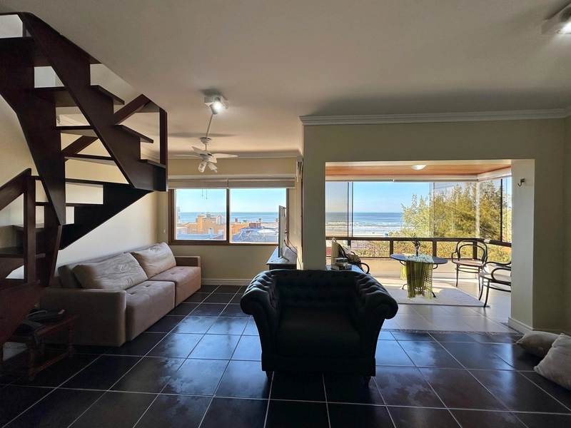 COBERTURA DUPLEX COM TERRAÇO VISTA LIBERADA PARA O MAR E PRAÇA FLÁVIO: 1ª foto da galeria de imagens do imóvel