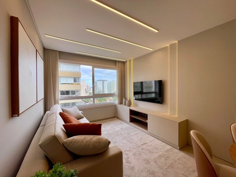 Amplo 2 dormitórios totalmente mobiliado e decorado: 4ª foto da galeria de imagens do imóvel