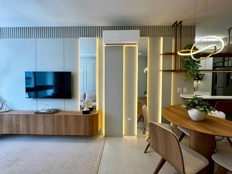 Apartamento Decorado a uma Quadra do Mar: 4ª foto da galeria de imagens do imóvel