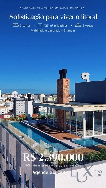 APARTAMENTO DE ALTO PADRÃO À VENDA EM CAPÃO DA CANOA!: 31ª foto da galeria de imagens do imóvel