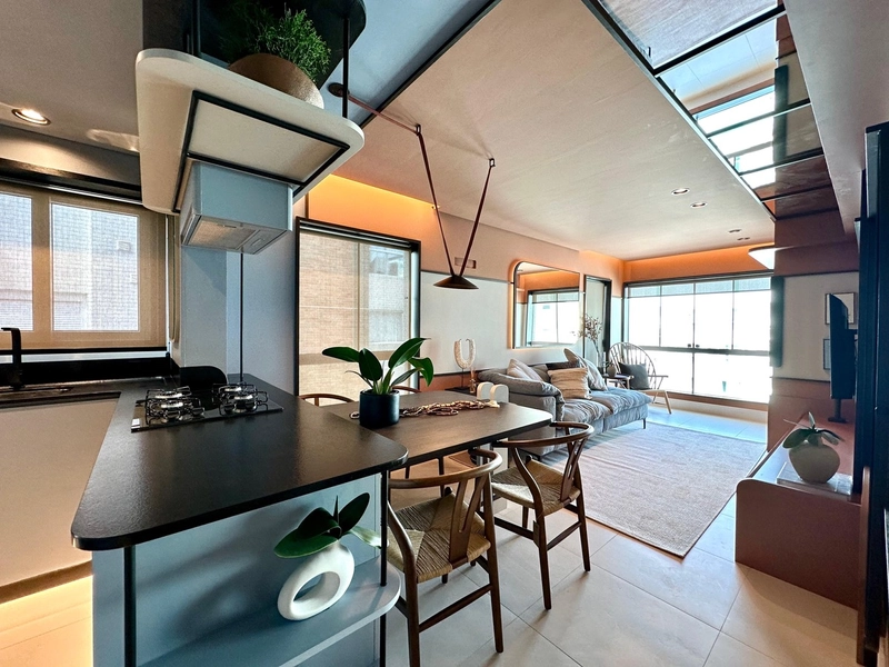 Apartamento mobiliado e decorado de dois dormitórios no Navegantes: 6ª foto da galeria de imagens do imóvel