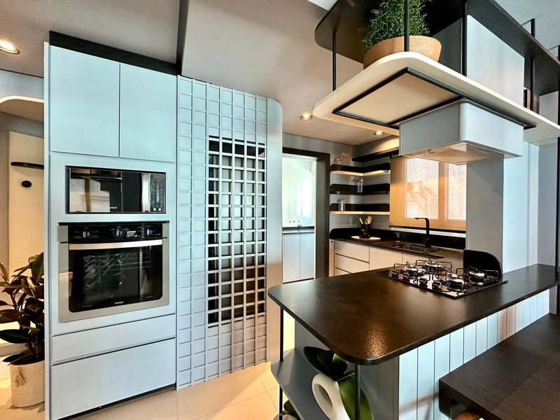 Apartamento mobiliado e decorado de dois dormitórios no Navegantes: 4ª foto da galeria de imagens do imóvel
