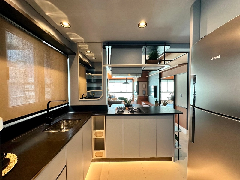Apartamento mobiliado e decorado de dois dormitórios no Navegantes: 5ª foto da galeria de imagens do imóvel