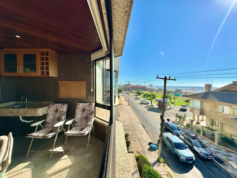 APARTAMENTO À VENDA COM SACADA DE FRENTE E VISTA PARA O MAR: 9ª foto da galeria de imagens do imóvel