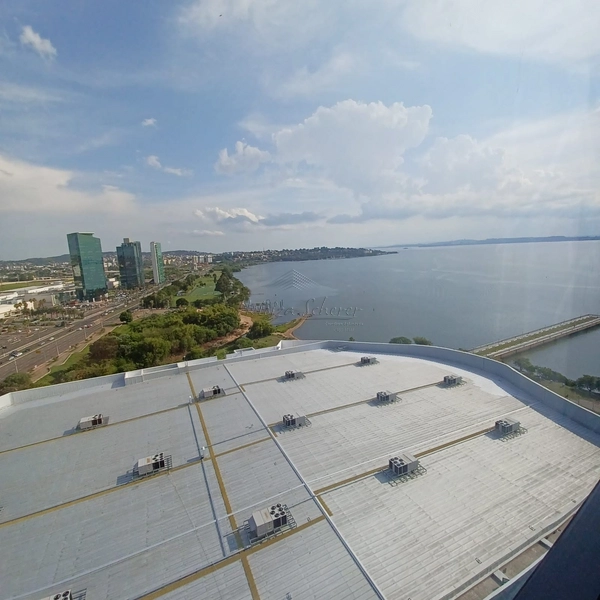 Sala Comercial com vista deslumbrante. Pontal Zona Sul de Porto Alegre: 14ª foto da galeria de imagens do imóvel