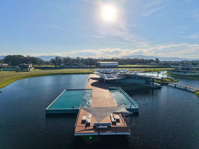 Lote/Terreno beira lago à venda no condomínio Lótus em Atlântida: 18ª foto da galeria de imagens do imóvel