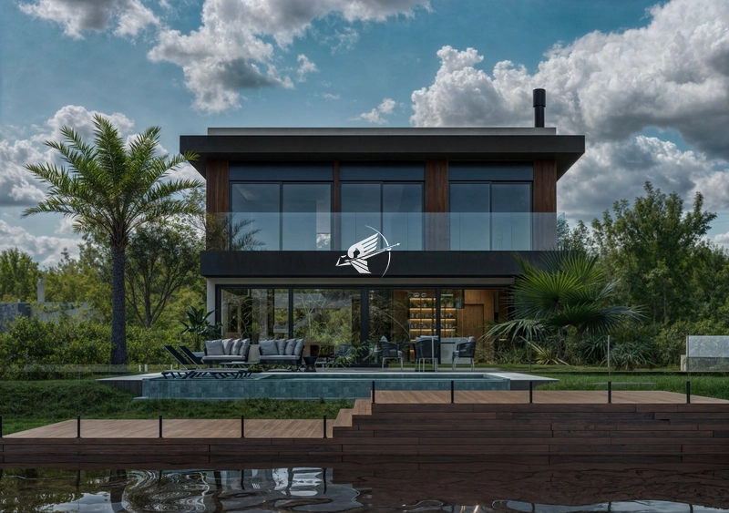 Casa beira Lago à venda no condomínio Amare Home Resort em Xangri-Lá: 1ª foto da galeria de imagens do imóvel