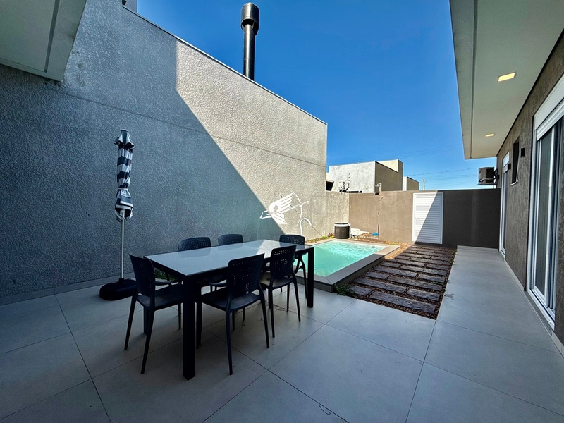 CASA nova no SANTORINI - Bairro Planejado,  Xangrilá: 4ª foto da galeria de imagens do imóvel