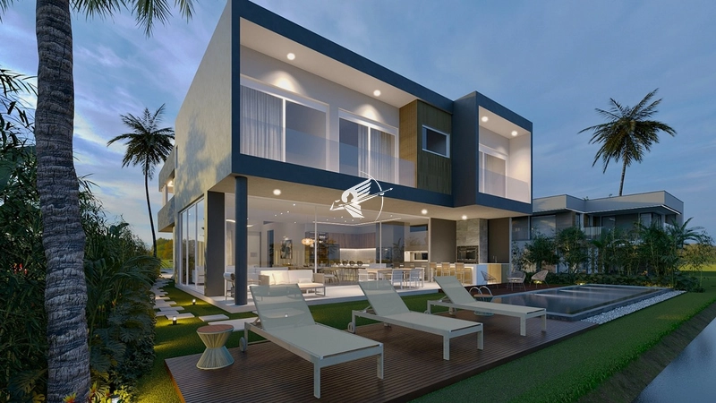 Casa Beira Lago à venda no condomínio Enseada Lagos - Xagri-Lá: 7ª foto da galeria de imagens do imóvel
