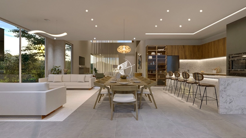 Casa Beira Lago à venda no condomínio Enseada Lagos - Xagri-Lá: 5ª foto da galeria de imagens do imóvel