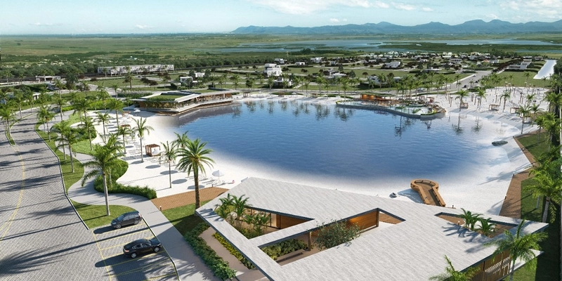 Lote/Terreno beira lago no condomínio Duo Nautic Life Club: 30ª foto da galeria de imagens do imóvel