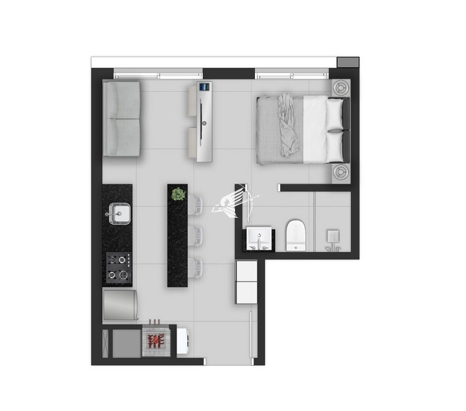 Apartamento à venda em Capão da Cano: 2ª foto da galeria de imagens do imóvel