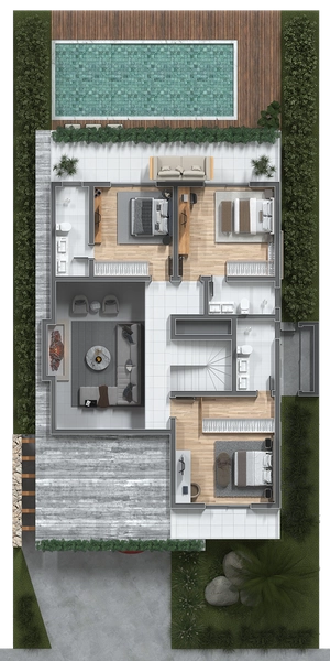 Sobrado à venda no condomínio Amare Home Resort : 5ª foto da galeria de imagens do imóvel