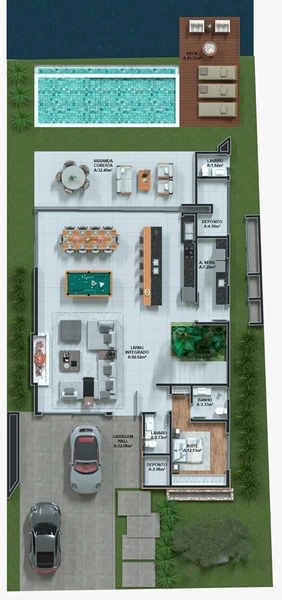 Lote/Terreno Beira Lago à venda no Condomínio Amare: 4ª foto da galeria de imagens do imóvel