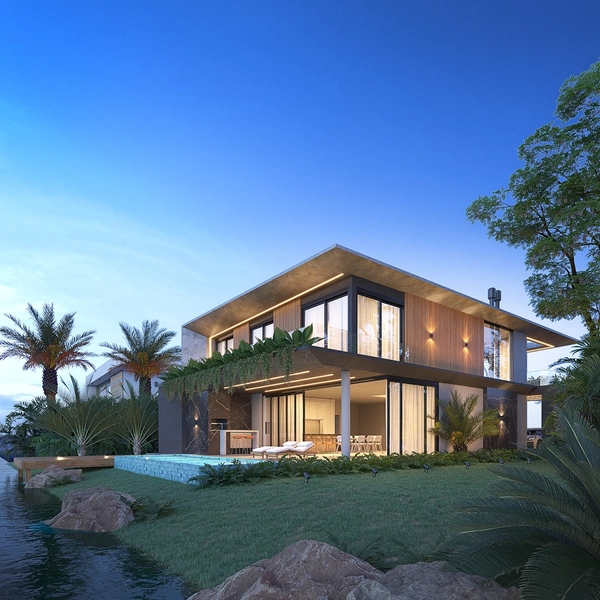 Lote/Terreno Beira Lago à venda no Condomínio Amare: 2ª foto da galeria de imagens do imóvel