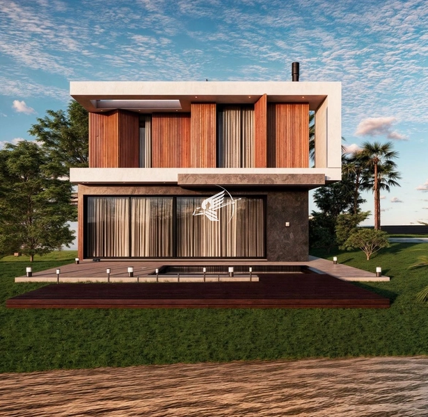 Casa beira lago à venda no condomínio Zen Concept Resort: 1ª foto da galeria de imagens do imóvel